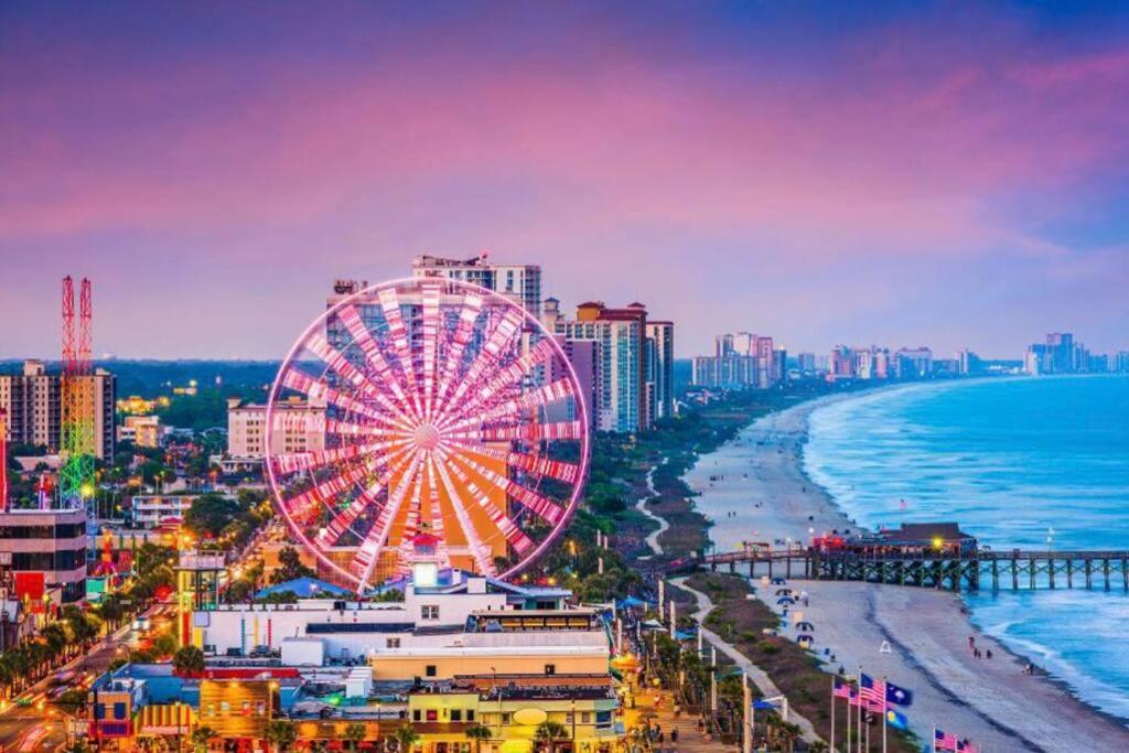 Ocean View Condo On The Beach! Myrtle Beach Exterior foto